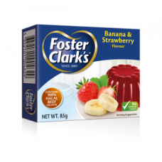 Foster Clark's Gelatin Banana & Strawberry 85g